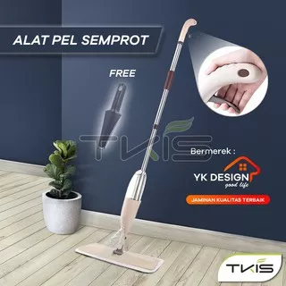 TKIS Spray Mop Alat Pel Lantai Semprot Hemat Praktis Hemat Air Diskon WARNA BIRU/HIJAU CUC-106