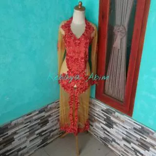 [READY] Kebaya Panjang Full Payet / Kebaya Orang Tua / Kebaya Among Tamu / Kebaya Pagar Ayu