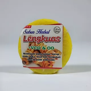 sabun lengkuas panu kudis kurap 20gr/sabun lengkuas original herbal