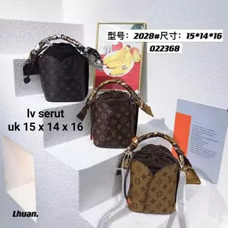 Tas LV Louis Vuitton Serut M40817 Semi Platinum (Kode: LVT660