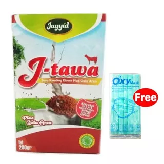 Susu Kambing Etawa Plus Gula Aren 200GR J- Tawa Jayyid ASLI