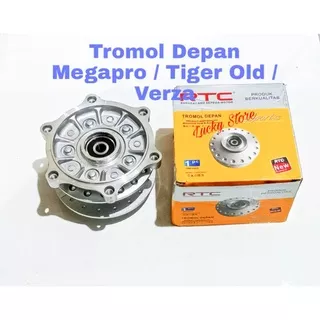 Tromol Depan Full Set + Adaptor Cakram Tiger Old - Megapro - Verza