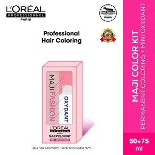 L`oreal Maji Color Kit (Maji fashion/Maji cover/Maji brown + oxydant 75 ml)