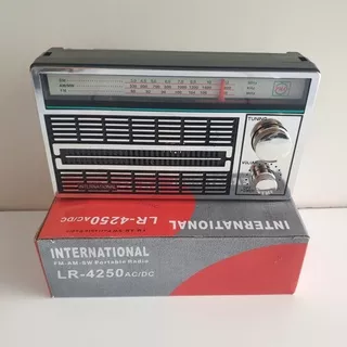 Radio Jadul International F-4250 AC DC / Radio Jadul FM AM SW