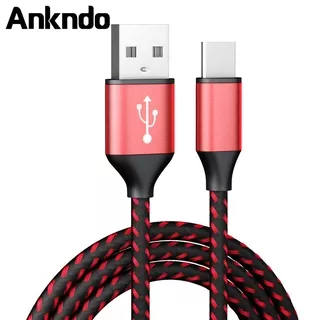Ankndo Micro USB Cable Fast Charging 3A USB C Cable Data Sync For Samsung Xiaomi Android Phone Cable Cellphone Charge