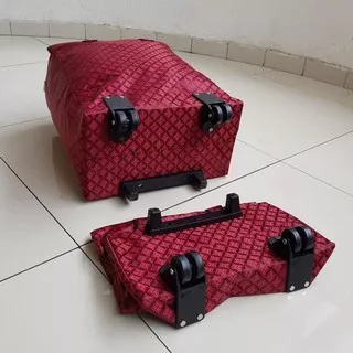 ?? tas travel roda troli troley belanja barang tote tote soigne cabin ?