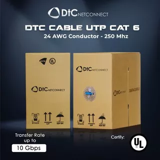 KABEL UTP CAT.6 BIRU 305M - DtC Netconnect