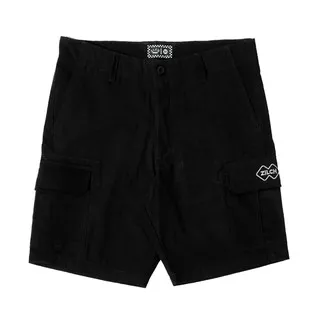 Stash Cargo Shorts Black