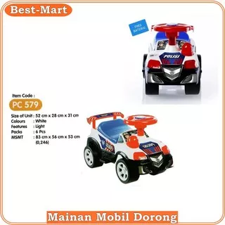 Mainan Anak Mobil Mobilan Polisi Dorong SHP PC-579