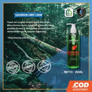 Aqua Segar Lebat Cerah Pupuk Cair Aquascape Aquasegar Aquariset Aquajaya 250ml