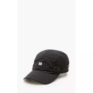 CP Company Nylon Flatt Cap (Black) Original