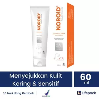 Noroid Derma Rash Cream 60 Ml - Krim Pelembab Atopik Dermatitis - Lifepack