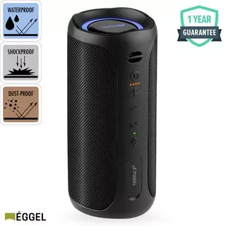 Eggel Terra 3 Plus + Waterproof Portable Bluetooth Speaker with RGB Lights