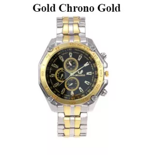 Jam Tangan Pria Premium ORLANDO 02 TWO TONE Korea Fashion Men Analog HIGH QUALITY watch