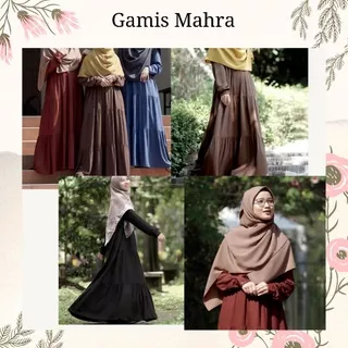 New Gamis Mahra by Hijab Alila bahan nyaman adem cocok buat busui