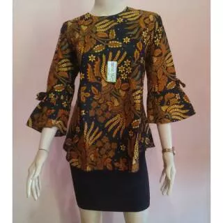 Blouse batik terompet manggar