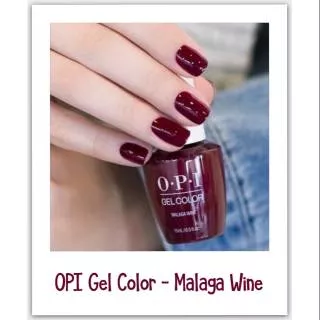 OPI GEL COLOR - Malaga Wine ( OPI ORIGINAL / OPI Nail Polish / OPI Asli )