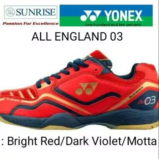 Sepatu Yonex Original All England 03 red