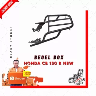 Breket Bracket Behel Braket Begel Box Jok Motor Honda CB 150 R New Tebal Hitam Murah