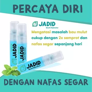 SOLUSI PENCEGAH BAU MULUT MOUTH SPRAY JADID PARFUM PENGHARUM OBAT PENGHILANG PEWANGI PENYEGAR NAFAS