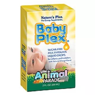 Vitamin BAYI NATURES PLUS Baby Plex Animal Parade suplemen makanan BEST SELLER ORI