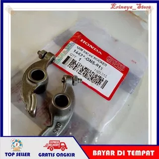 ORI AHM Platuk Pelatuk Klep Set Arm Valve Rocker Motor Honda Astrea Grand Supra X Fit Legenda GN5 Original Ori