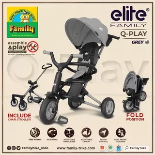 Sepeda Family Elite Q Play Tricycle 5 in 1 Sepeda Anak Roda Tiga