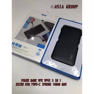 powerbank 18000 MAH 2 USB UNIVERSAL POWERBANK GOLF G81 20000MAH/VPX VP55 10000MAH 3IN1 ORIGINAL