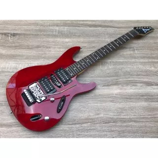 GITAR IBANEZ S SERIES ( MERAH ) PARTS CHROME