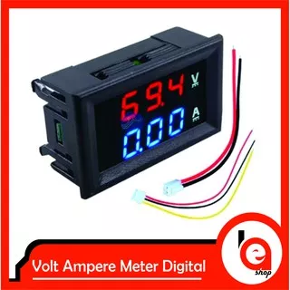 Promo Digital Volt Ampere meter Dual 10A 0-100V Murah High Quality