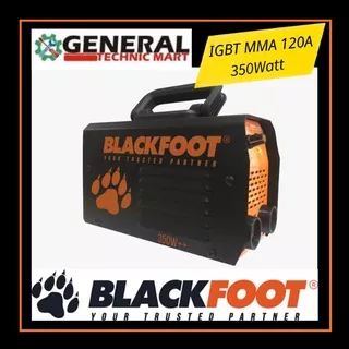 Blackfoot Mesin Travo Las Travo Inverter 350 watt IGBT MMA 120 A Hitam
