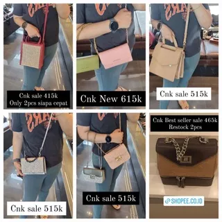 Charles N Keith Bag Sale /Tas Cnk Sale