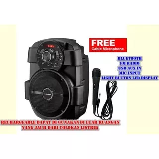 Simbadda Music Player CST 836N + Free Microphone