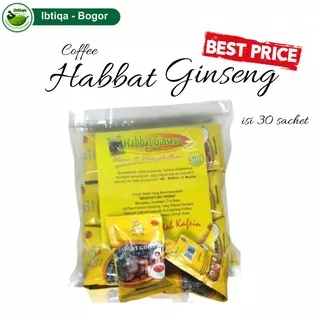 Kopi Herbal - Habbat Ginseng Coffee 5 in 1 Per 1 Pack - Minuman Kesehatan Asli Original 100%