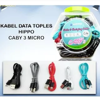 KABEL USB/KABEL CARGER/KABEL DATA TOPLES HIPPO CABY 3 MICRO