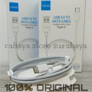 Kabel data charger Vivo Original 100% 2,0A Fast Charging Type C & Micro USB Garansi 30 hari, Compatible untuk semua Hp samsung oppo sony realme xiaomi dll