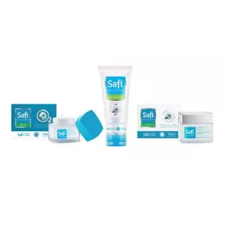 Safi White Expert Day and Night Esssential Pack (Cleanser, Day and Night Cream)