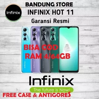 Infinix HOT 11 Ram 4/64GB Baru Garansi Resmi