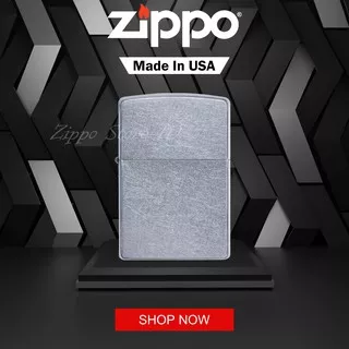 Korek Api Zippo Classic Street Chrome 207 Original Garansi Resmi