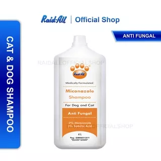 RAID ALL - Miconazole Cat/Dog Shampoo 4 L