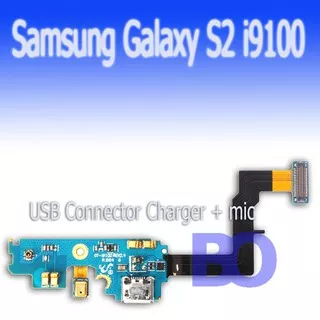 Samsung Galaxy S2 i9100 usb connector mic flexible konektor cas plugin