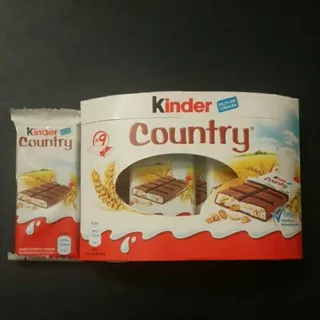 Ferrero Kinder Country READY STOCK satuan/box
