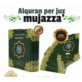 Mujazza Al Quran Per Juz A5 Khot Ustmani - Al Quran Mujazza 15 X 21 Cm