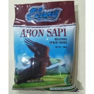 Abon sapi cap elang biru 100 gram