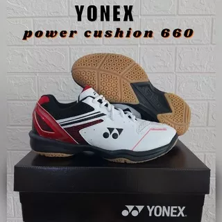 YONEX POWER CUSHION 660 WHITE BLACK