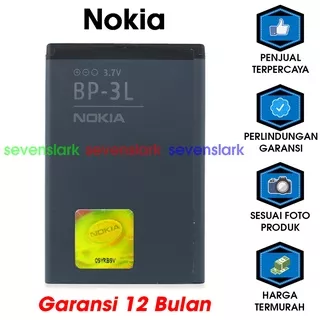 100% ORIGINAL Baterai Nokia Lumia 710 / Lumia 610 / Lumia 505 / Asha 303 / Asha 3030 / BP3L / BP-3L / BP 3L Batre Batrai Battery