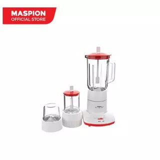 BLENDER MASPION MT 1213 GL 3in1 GLASS KACA 1 LITER DRY MILLER WET MILLER PENGHALUS TERMURAH GELAS