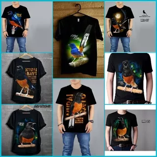 Kaos cowok keren murah terbaru kaos burung Murai Batu