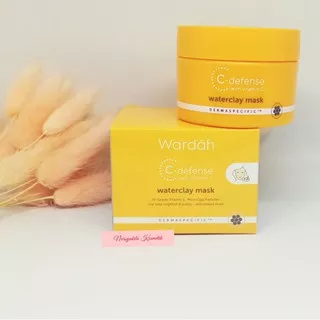 Wardah C Defense WaterClay Mask | Wardah C-Defense Vitamin C | Masker Wajah Wardah