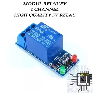 Modul Relay 5V 1 Channel Modul Relay 1 Channel 5V MAX LOAD 250VAC 30VDC 10A Module For Arduino